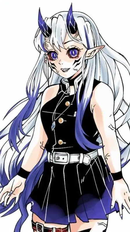 ai character: demon slayer  background