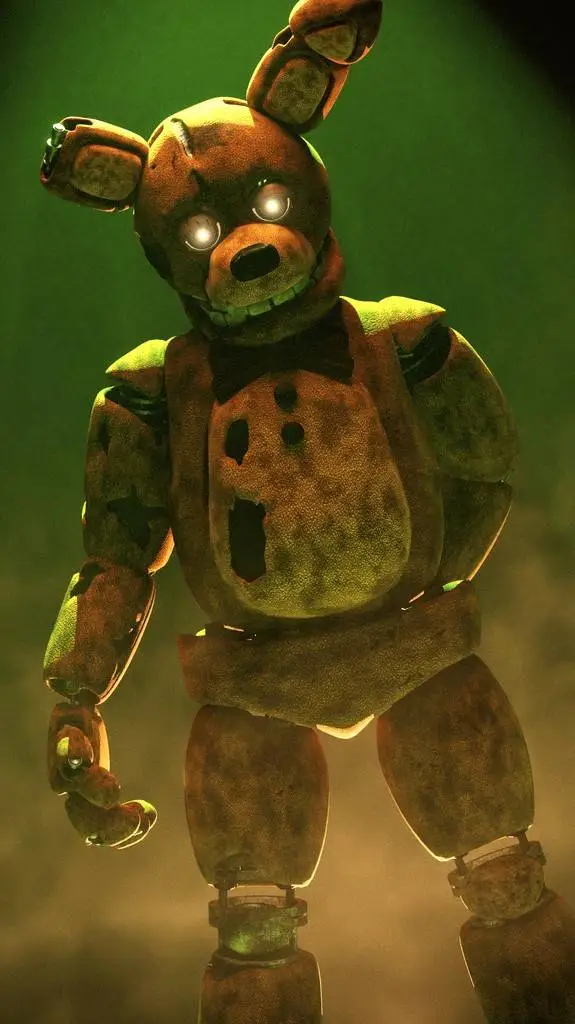 ai character: SpringBonnie background