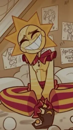 ai character: Sundrop/Sunny  background