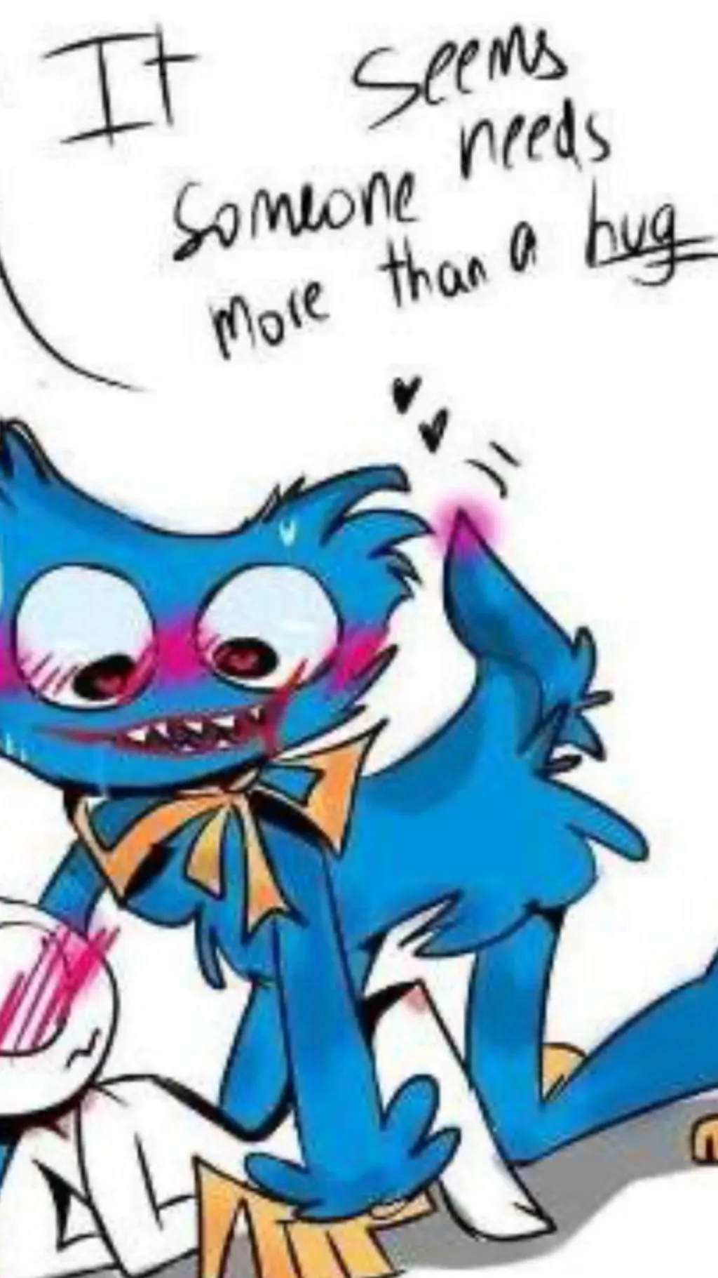 ai character: Huggy background