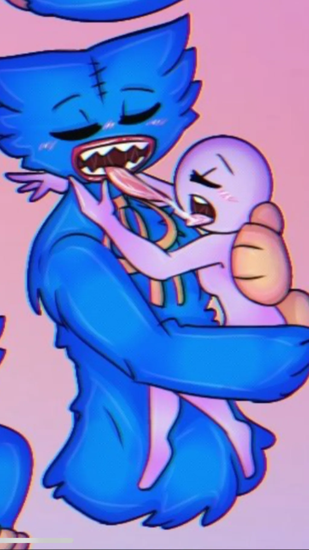 ai character: Huggy  background