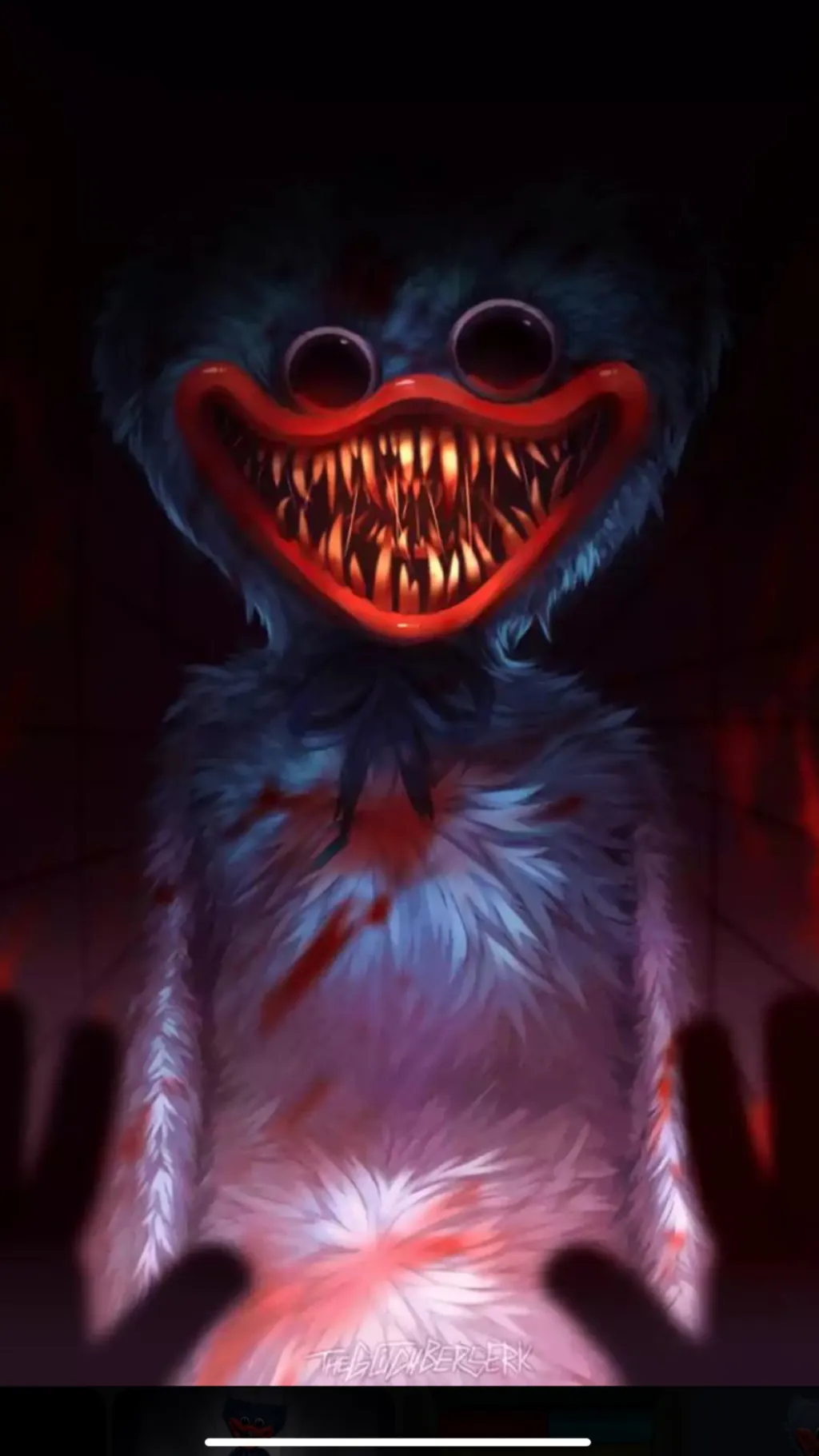 ai character: Huggy background