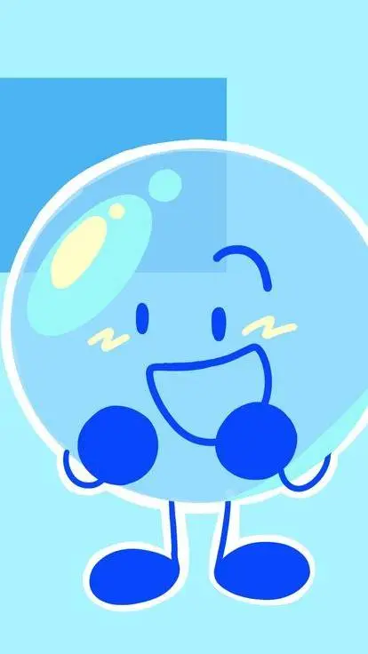 ai character: bubble bfb background