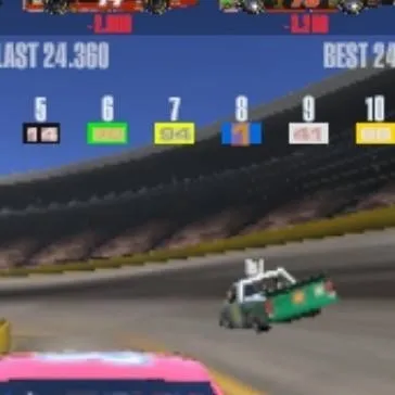 chat with ai character: stock car racing 