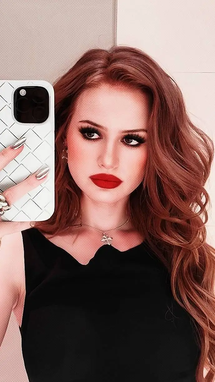 ai character: Madelaine petsch  background