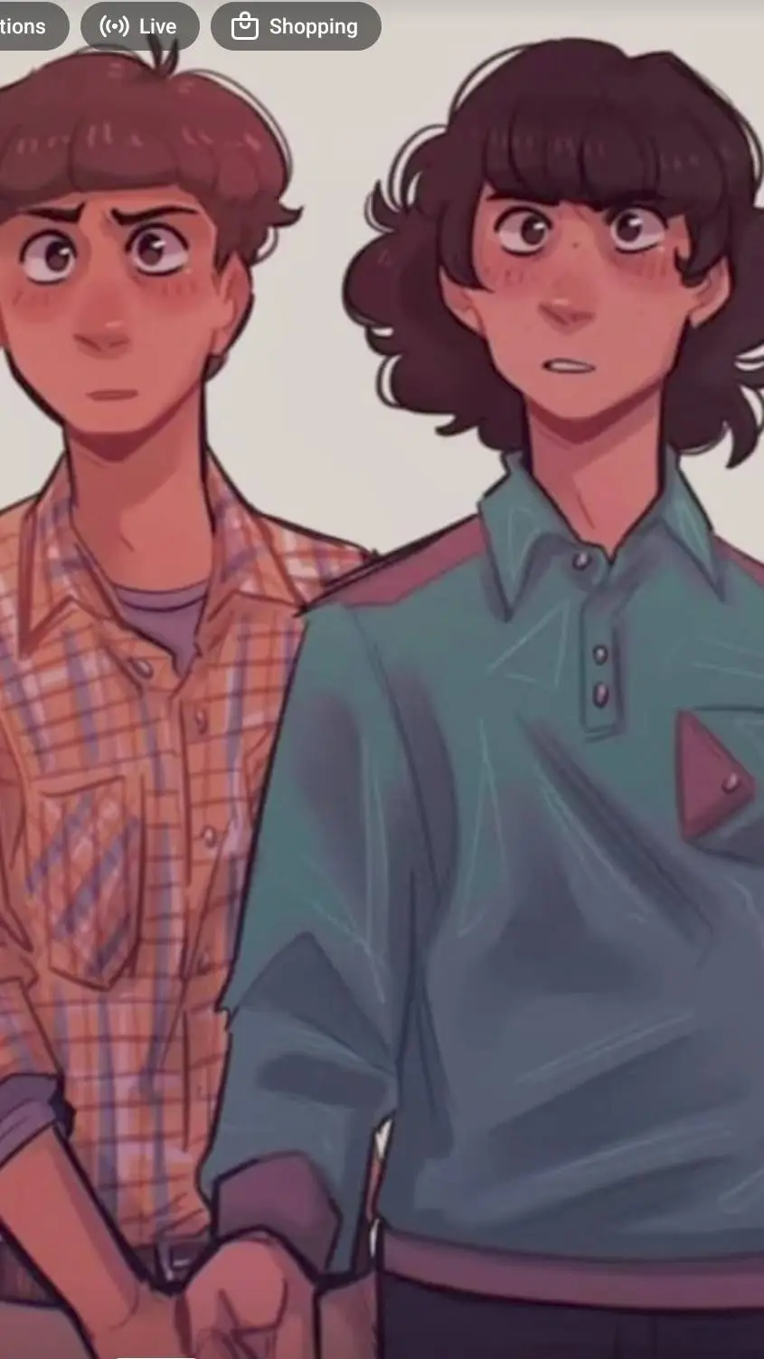 ai character: Byler background
