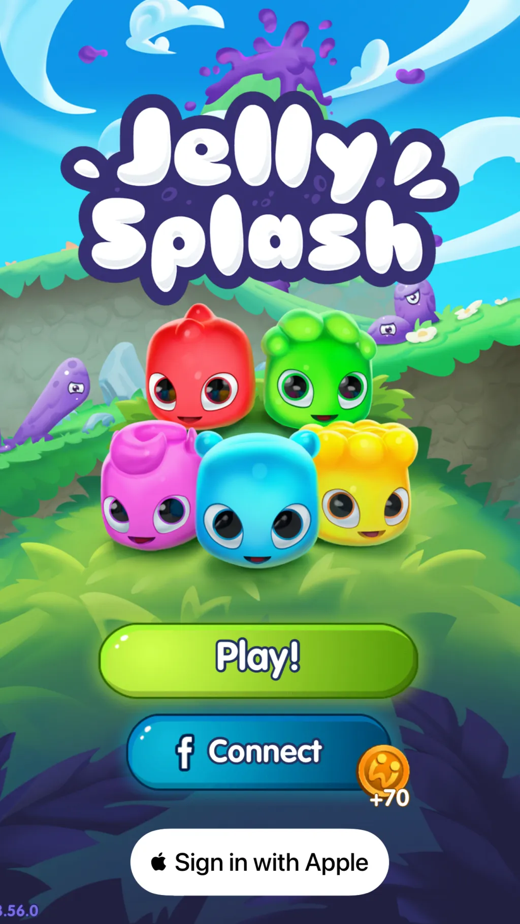 ai character: Jelly Splash background