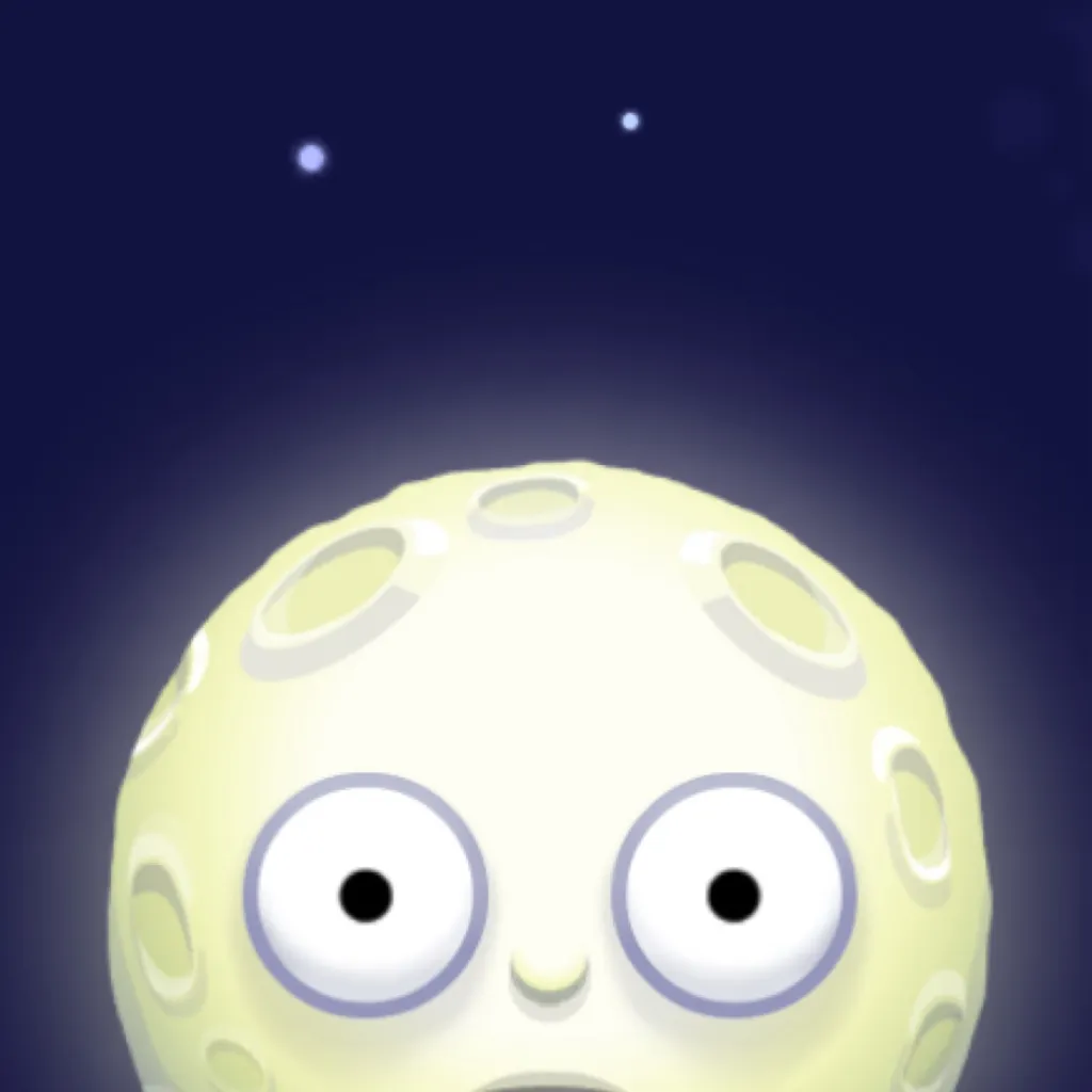 chat with ai character: The Moon