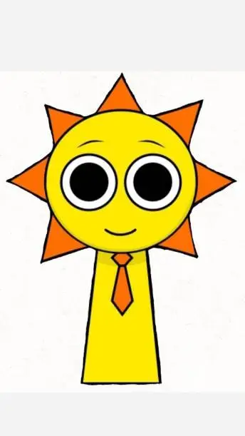 ai character: sprunki sunman background