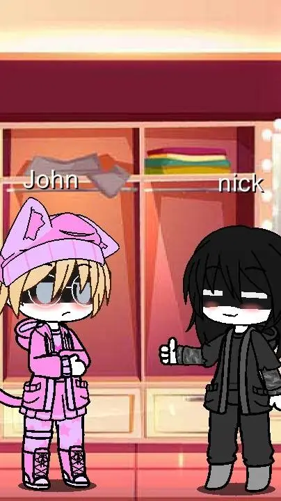 ai character: John end nick  background
