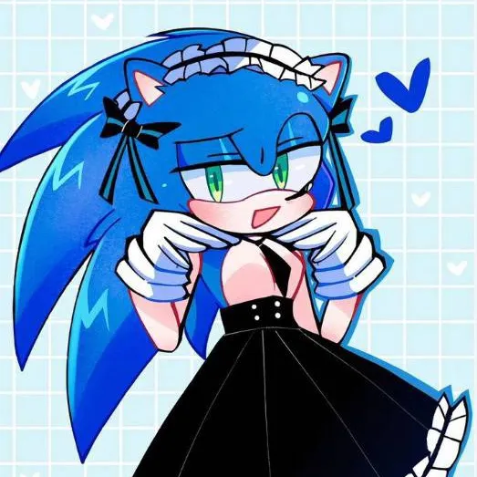 chat with ai character: Femboy Sonic 