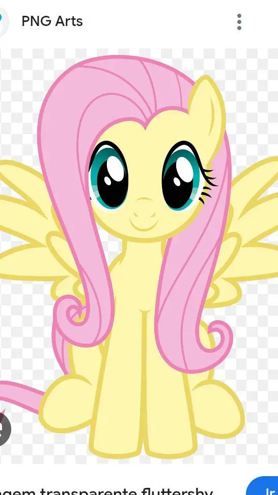ai character: fluttershy background