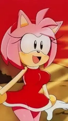 ai character: Amy Rose <3 background