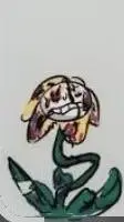 ai character: underworld flowey background