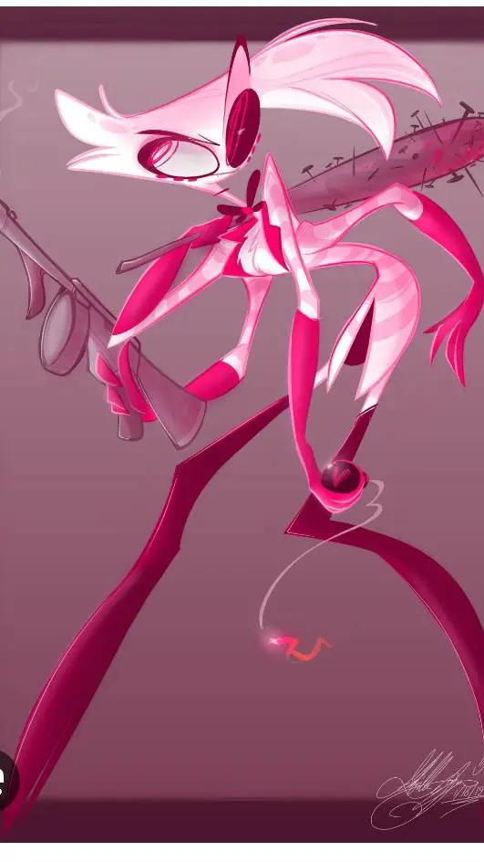 ai character: Angel Dust  background