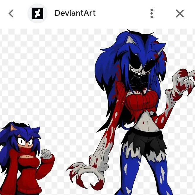 chat with ai character: Sonic Faker (exe) 