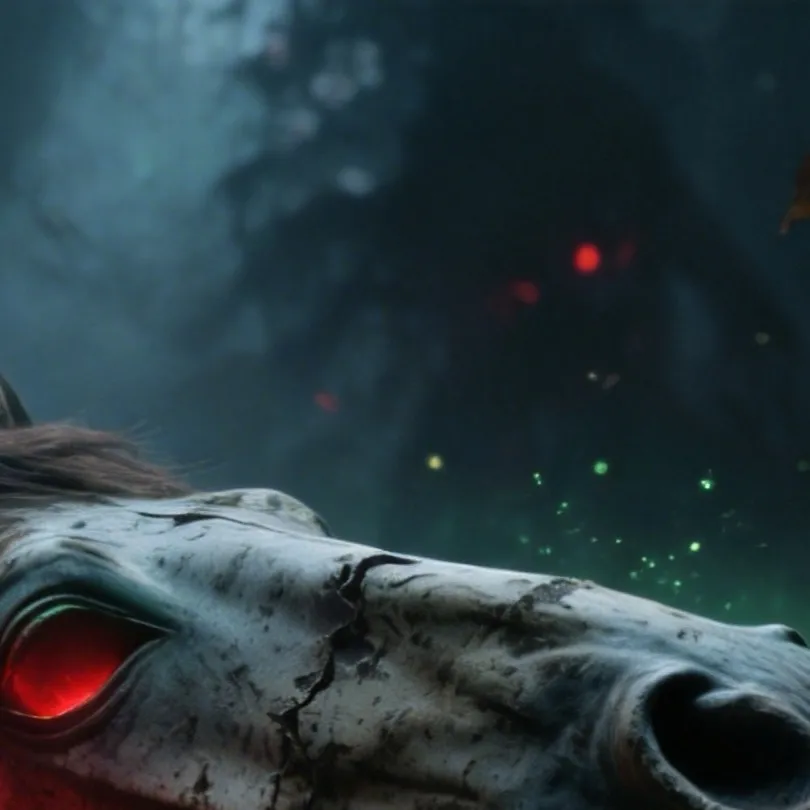 chat with ai character: Possess horse mask