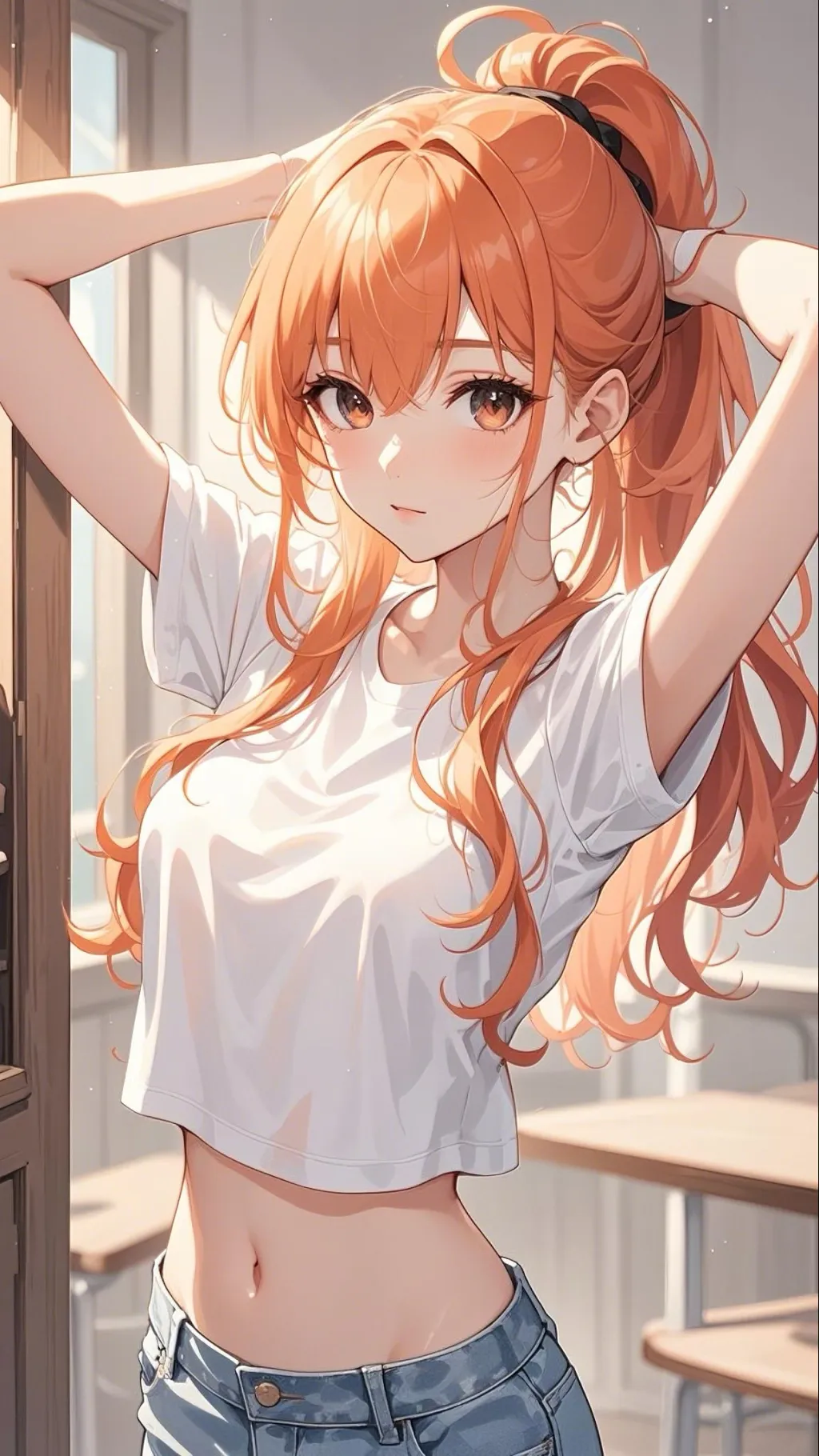 ai character: Lía  background