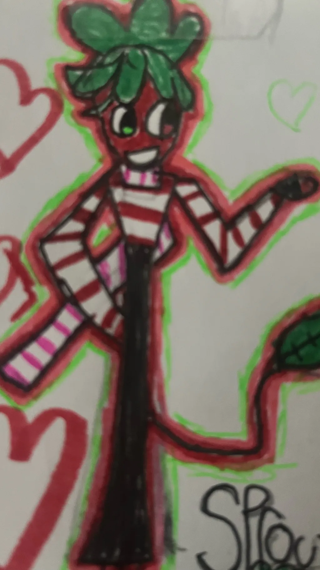 ai character: sprout ￼ background