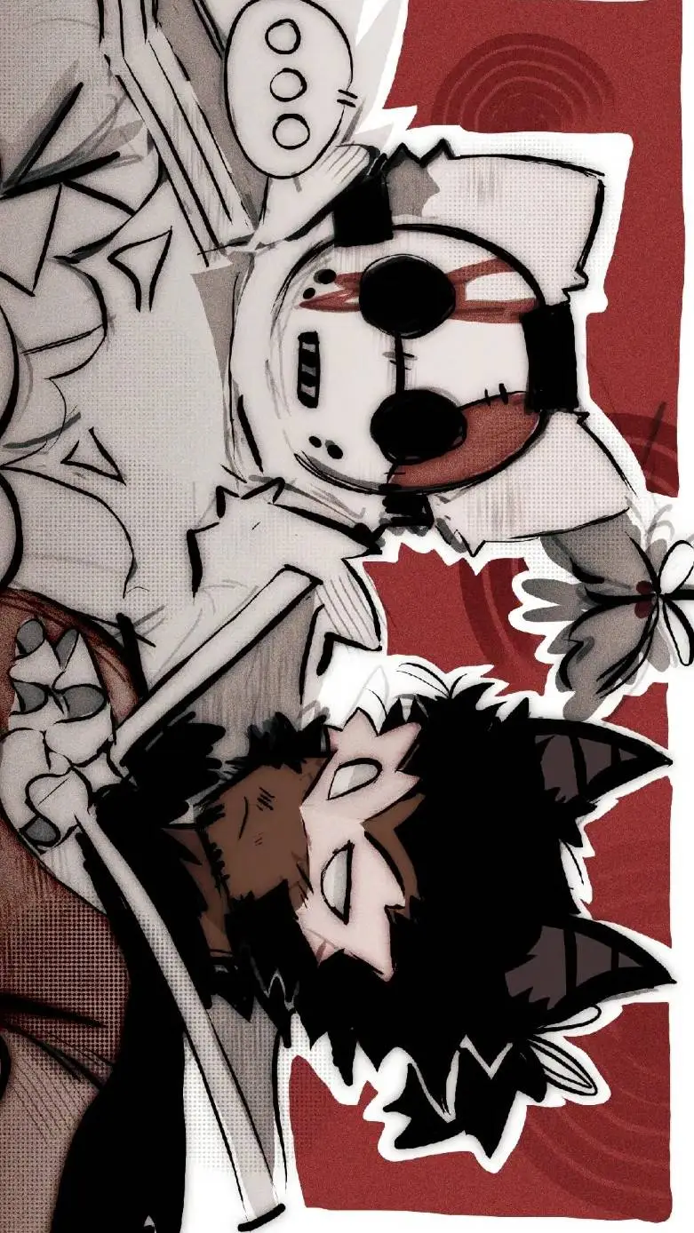 ai character: Jason vs nosferatu background