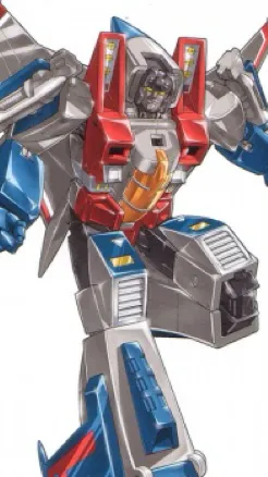 ai character: Starscream  background