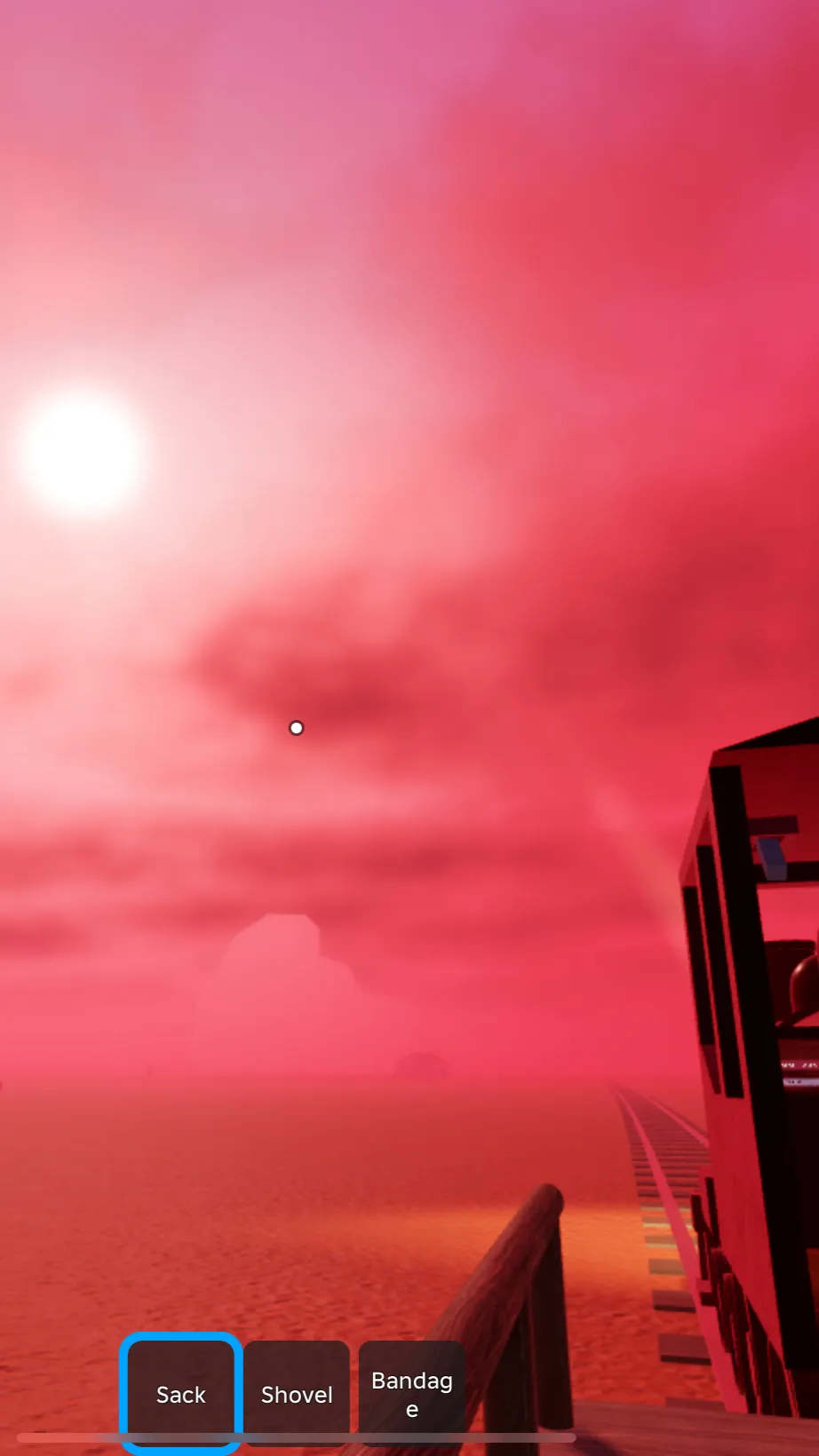 ai character: Blood moon background