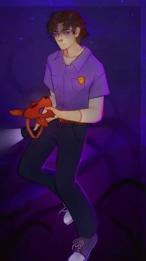 ai character: Michael afton  background