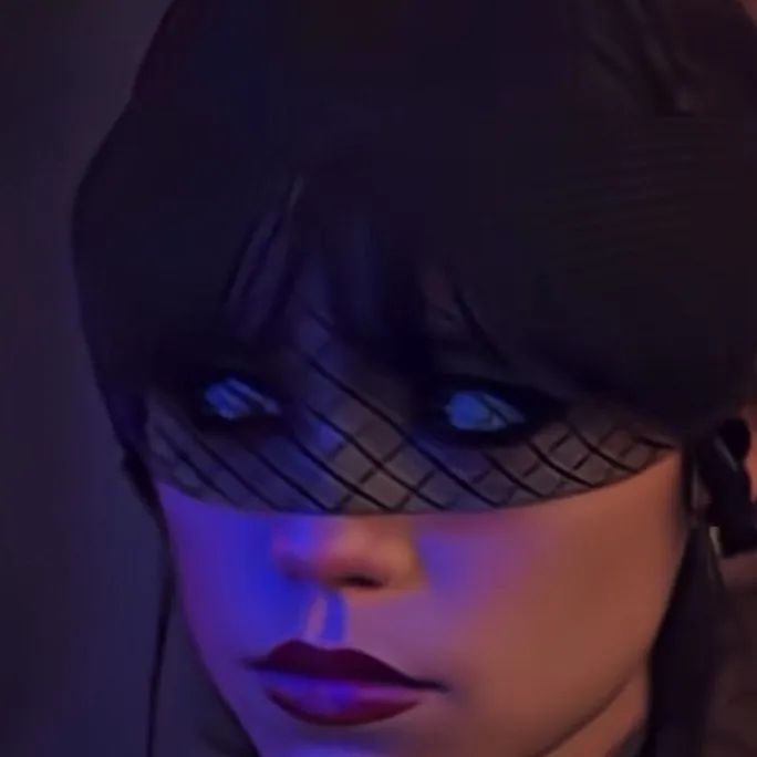 chat with ai character: Merlina