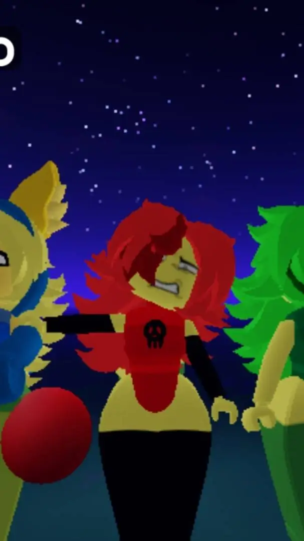 ai character: baller girl background