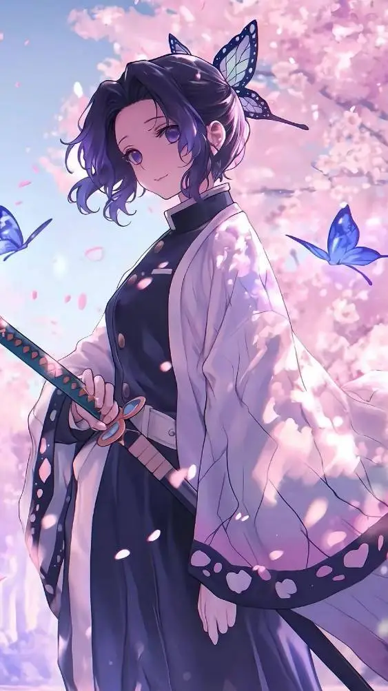 ai character:  🐞Kocho Shinobu🐞 background