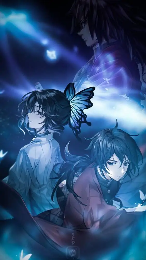ai character: Tomioka x Shinobu background