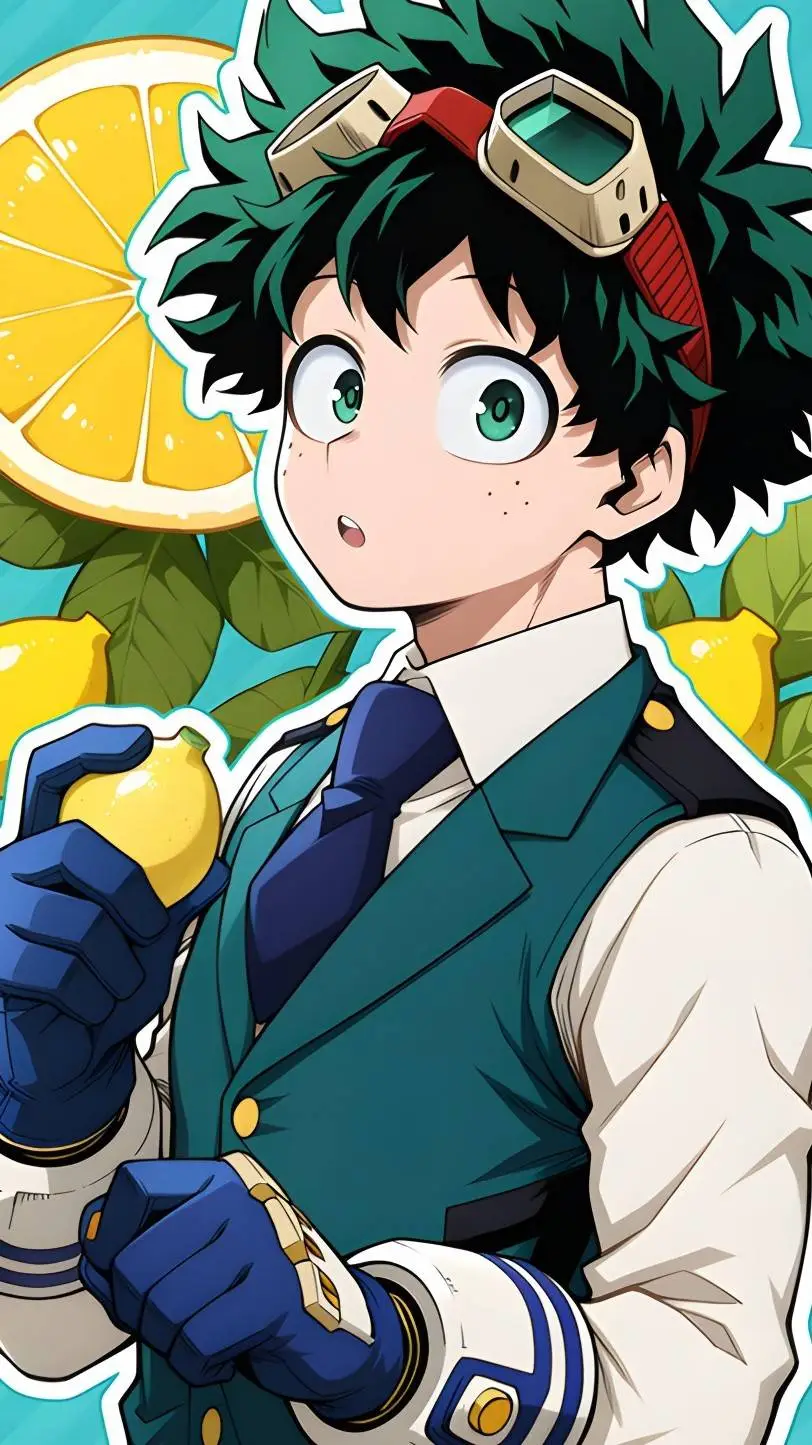 ai character: 💚Deku💚 background