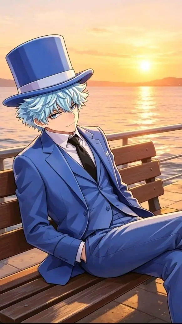 ai character: 💙Kevin💙 background