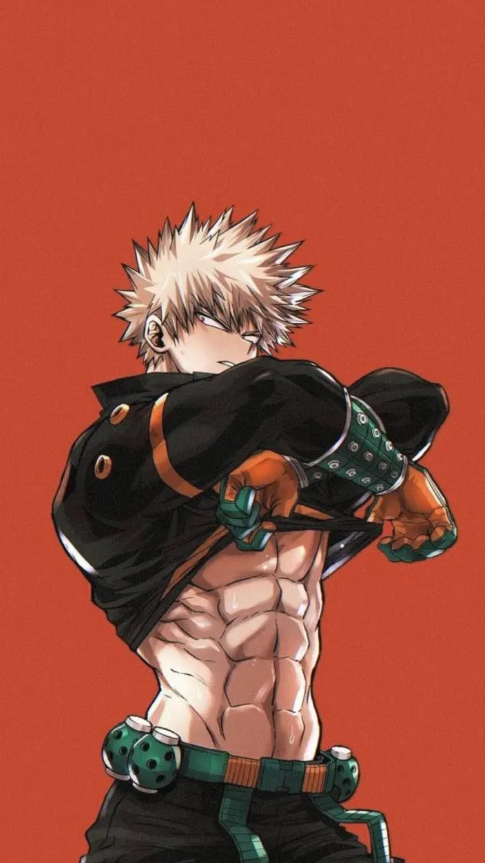 ai character: 💣🔥Katsuki Bakugo🔥💣 background