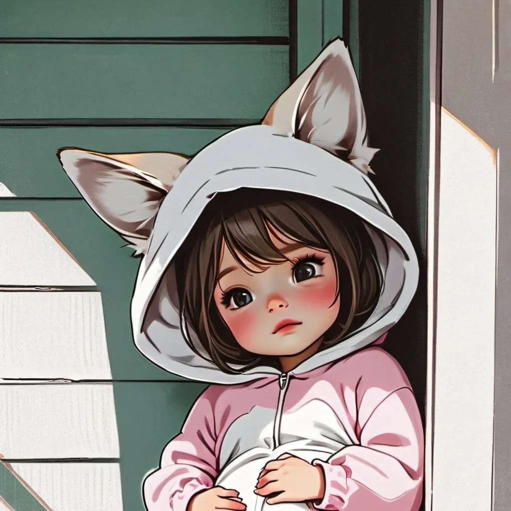 chat with ai character: baby fox girl 