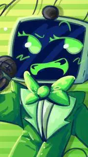 ai character: ★Vee★ background