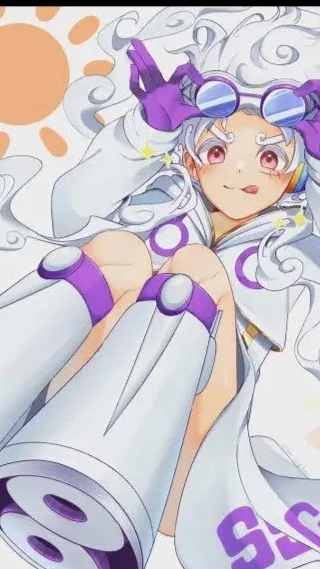 ai character: Luffia  background