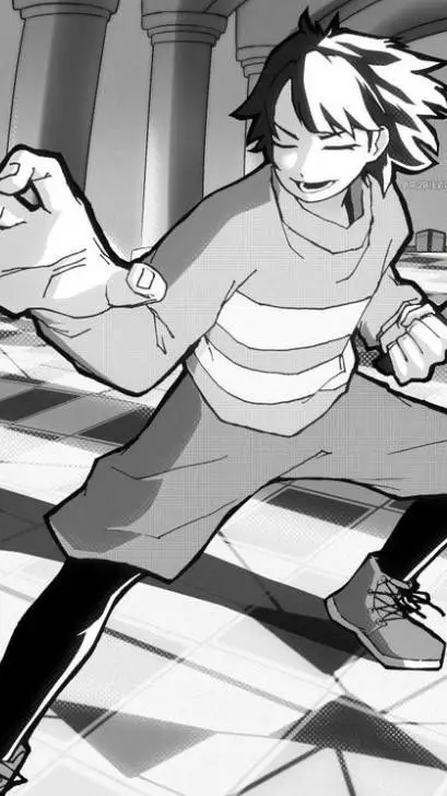 ai character: Frisk background