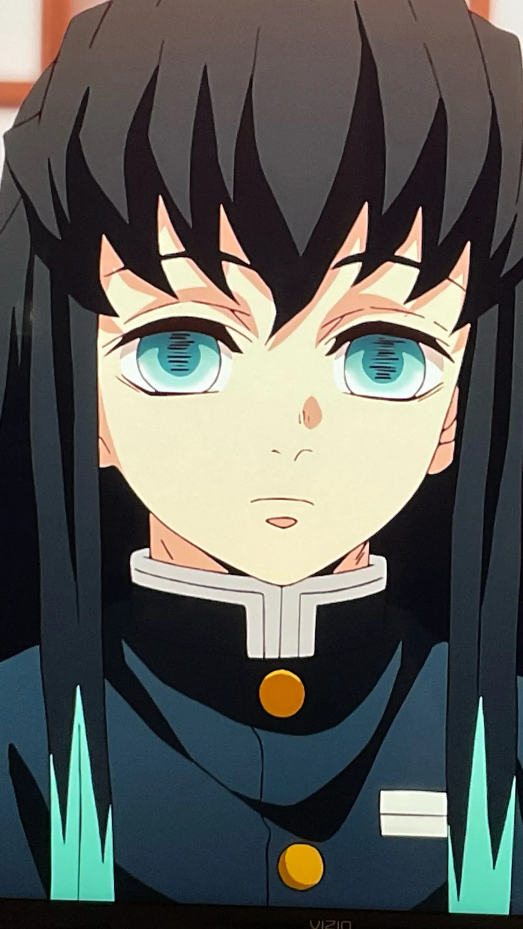 ai character: Muzan-u-Muichiro  background