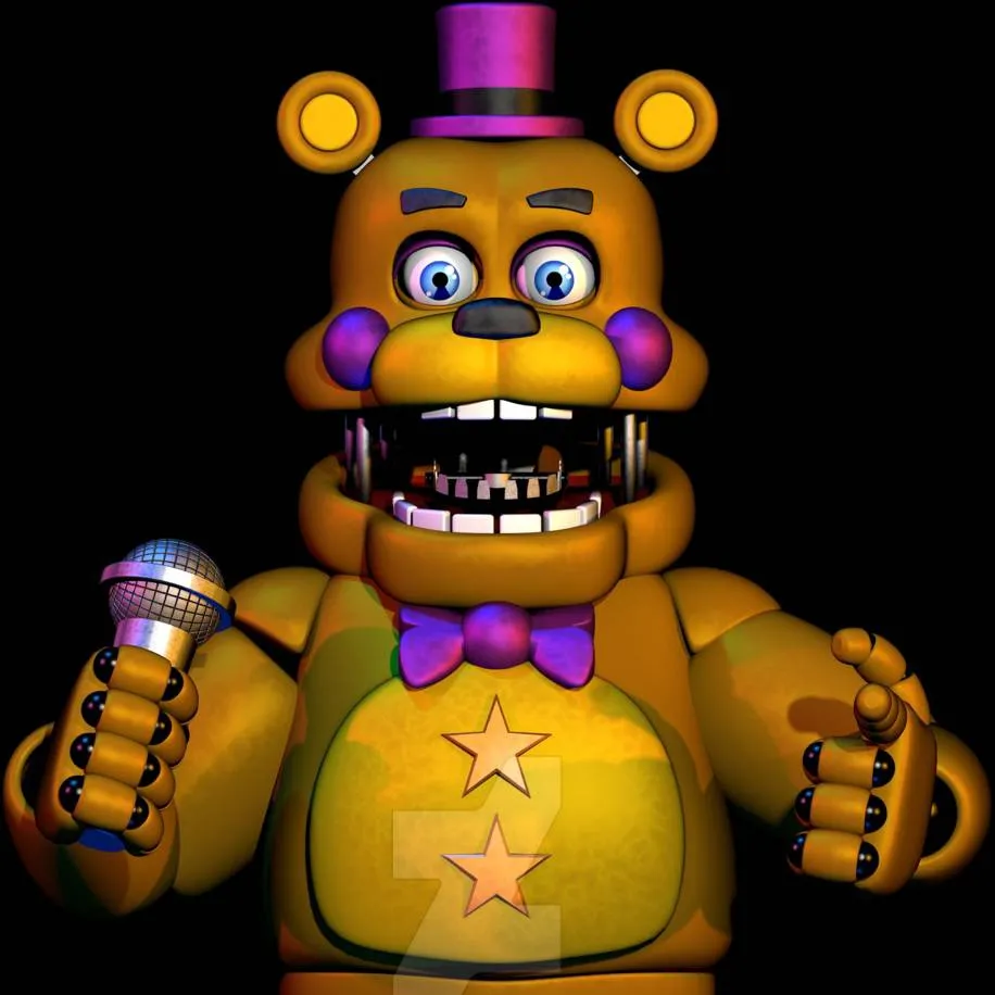 chat with ai character: Rockstar fredbear 
