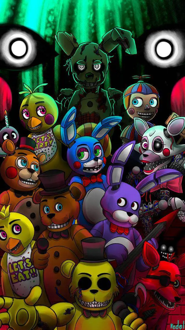 ai character: fnaf background