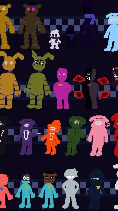 ai character: dsaf fnaf background