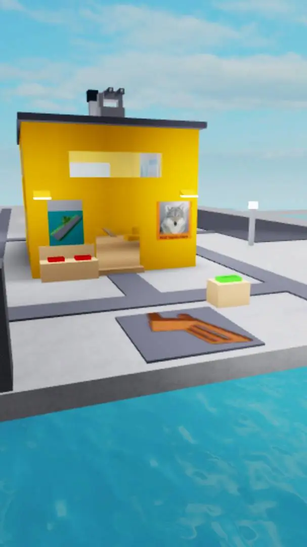 ai character: wolf island background