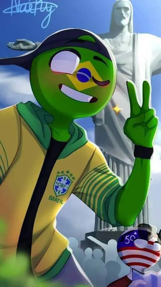 ai character: Brasil  background