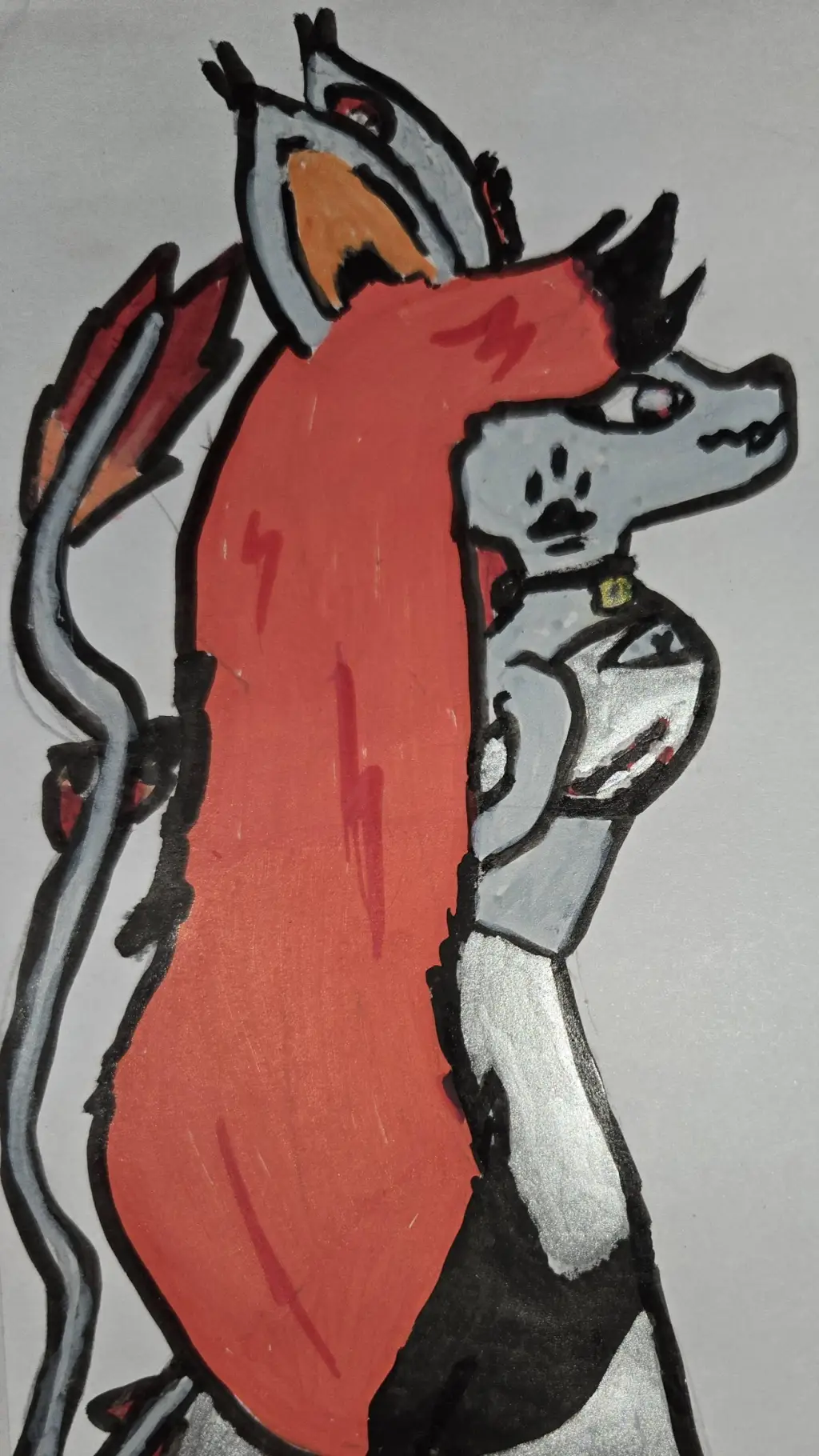 ai character: Clawpaw  background