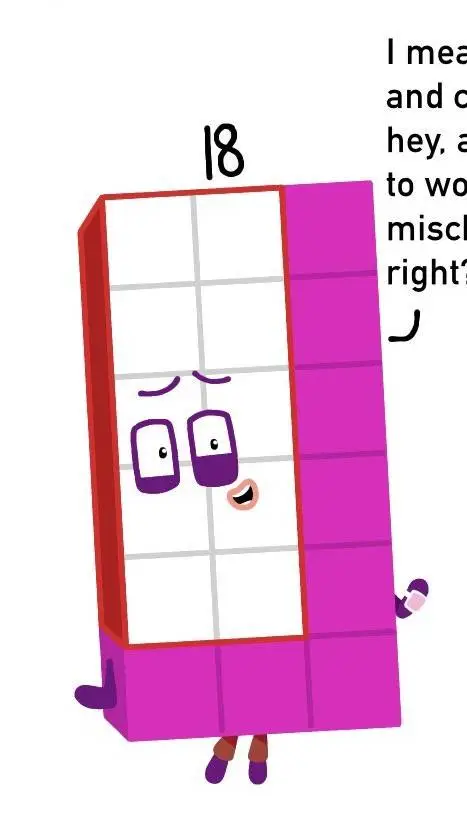 ai character: 18 x 12!? background