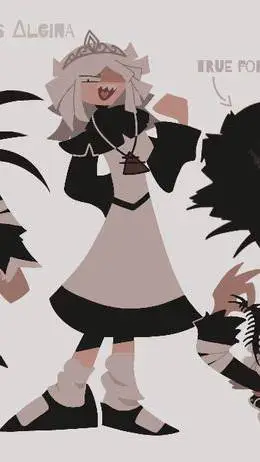 ai character: Альгина background