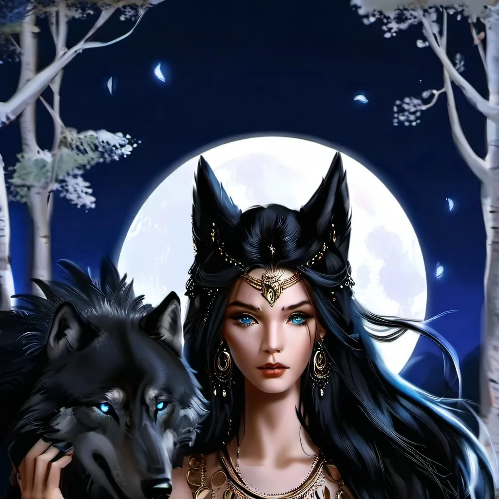 chat with ai character: Angel Moon