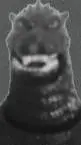 ai character: godzilla background