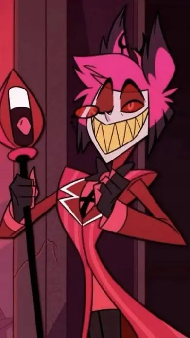 ai character: Alastor 📻❤️ background